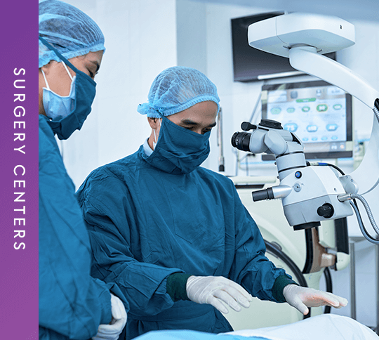 Surgeons in operating room