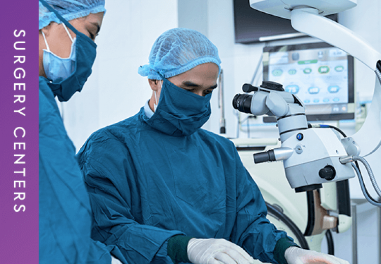 Surgeons in operating room